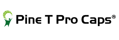 logo pine t pro caps