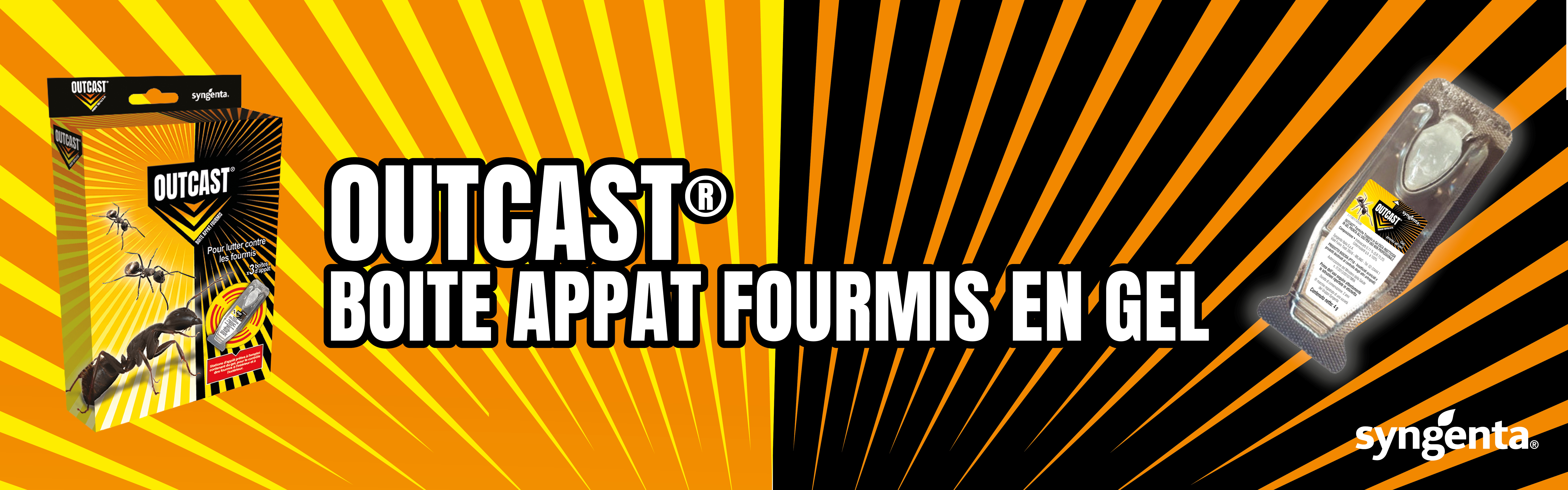 Outcast - Boite appât fourmis