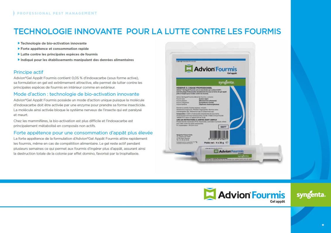 advion fourmis : technologie innovante pour la lutte contre les fourmis