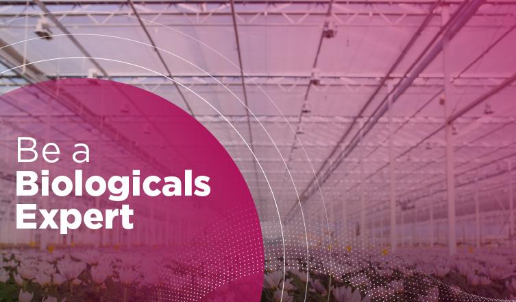 be a biologicals expert