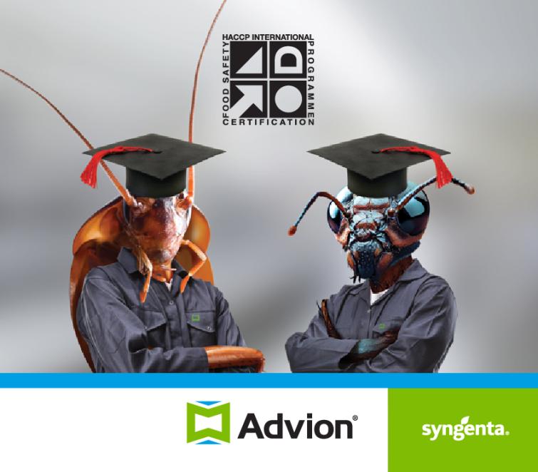 renouvellement certification haccp advion gels blattes et fourmis
