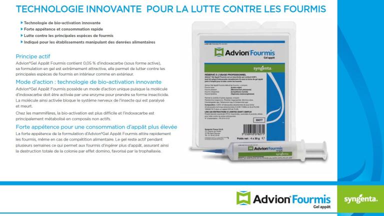 advion fourmis : technologie innovante pour la lutte contre les fourmis