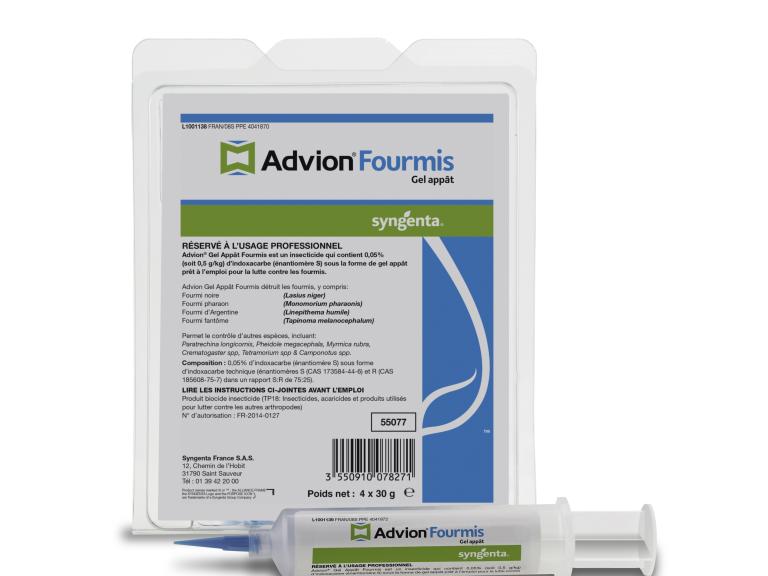blister gel appât advion fourmis